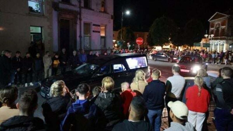 Guard of honour held in Clones for Monaghan crash victim Guard of honour held in Clones for Monaghan crash victim