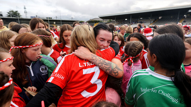 Ashling Thompson continues to prove her worth to this Cork camogie team even though she is playing a different role this season Ashling Thompson continues to prove her worth to this Cork camogie team even though she is playing a different role this season