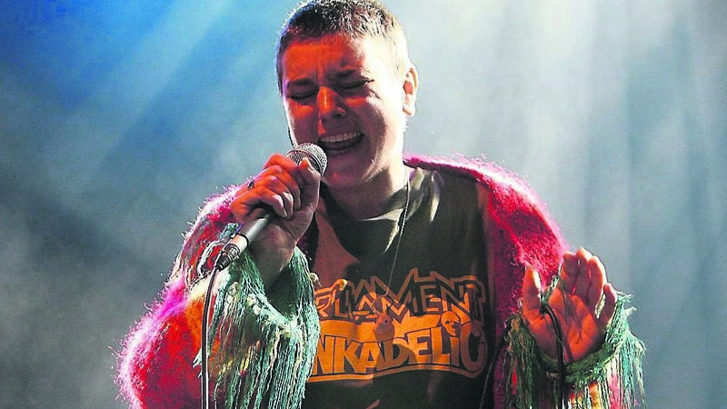 I adored Sinéad O’Connor, sure, they do say opposites attract!