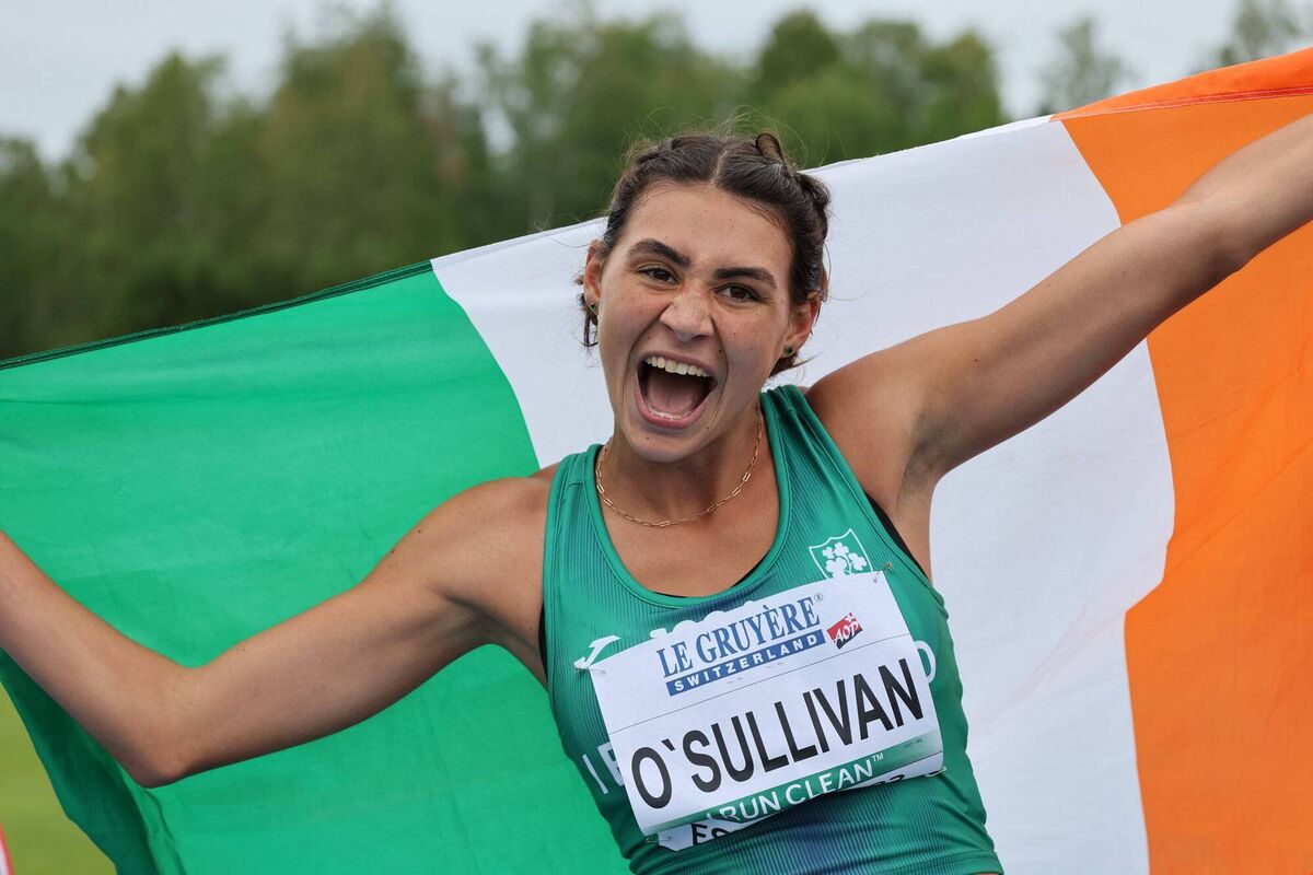 Sophie O’Sullivan unleashed a finishing kick which would ultimately see her run to win the gold medal in the European U23 1500m in a time of 4:07.18, a new PB. Sophie O’Sullivan unleashed a finishing kick which would ultimately see her run to win the gold medal in the European U23 1500m in a time of 4:07.18, a new PB.