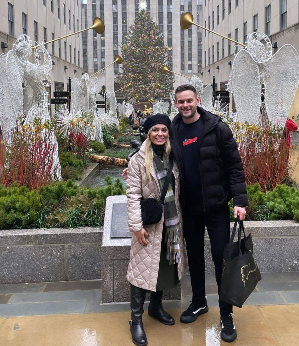 Anna Geary with husband Kevin Sexton. Picture: @annagcork / Instagram Anna Geary with husband Kevin Sexton. Picture: @annagcork / Instagram