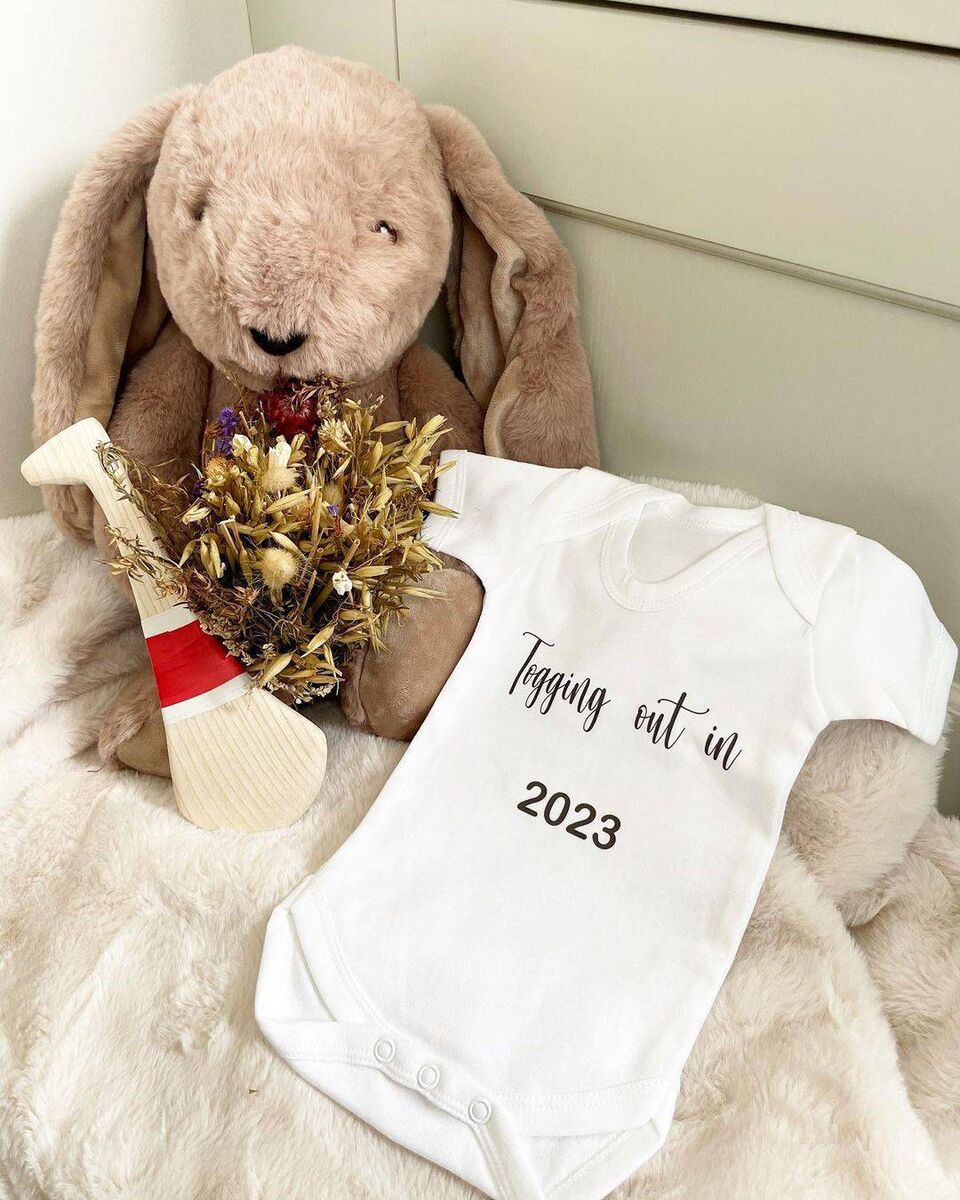 Anna Geary shared the news of her pregnancy in February with the caption: 'A new teammate coming in 2023'. Picture: @annagcork / Instagram Anna Geary shared the news of her pregnancy in February with the caption: 'A new teammate coming in 2023'. Picture: @annagcork / Instagram
