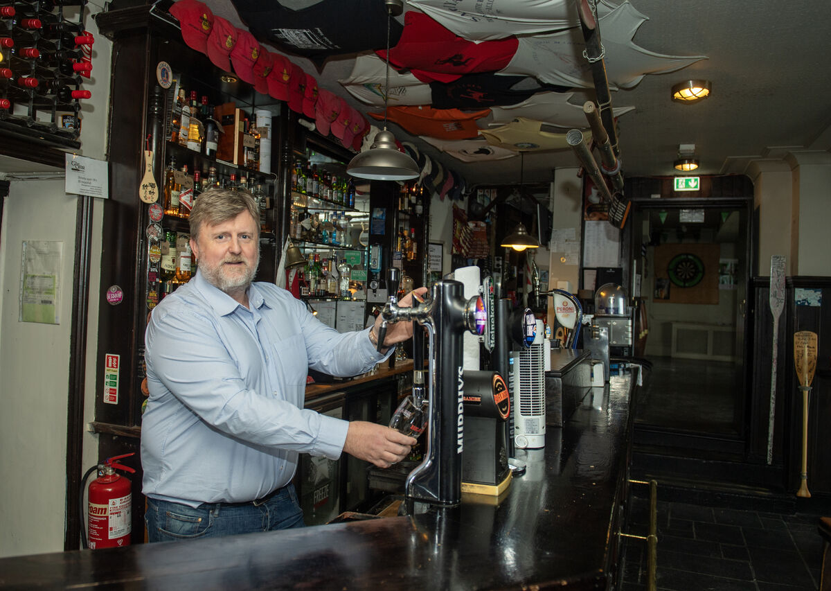  Dr Nick Flynn the new proprietor of The Oar in Crosshaven.