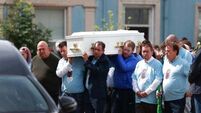 Best friends killed in Monaghan crash were touching hands on way to 'heaven together', funeral told