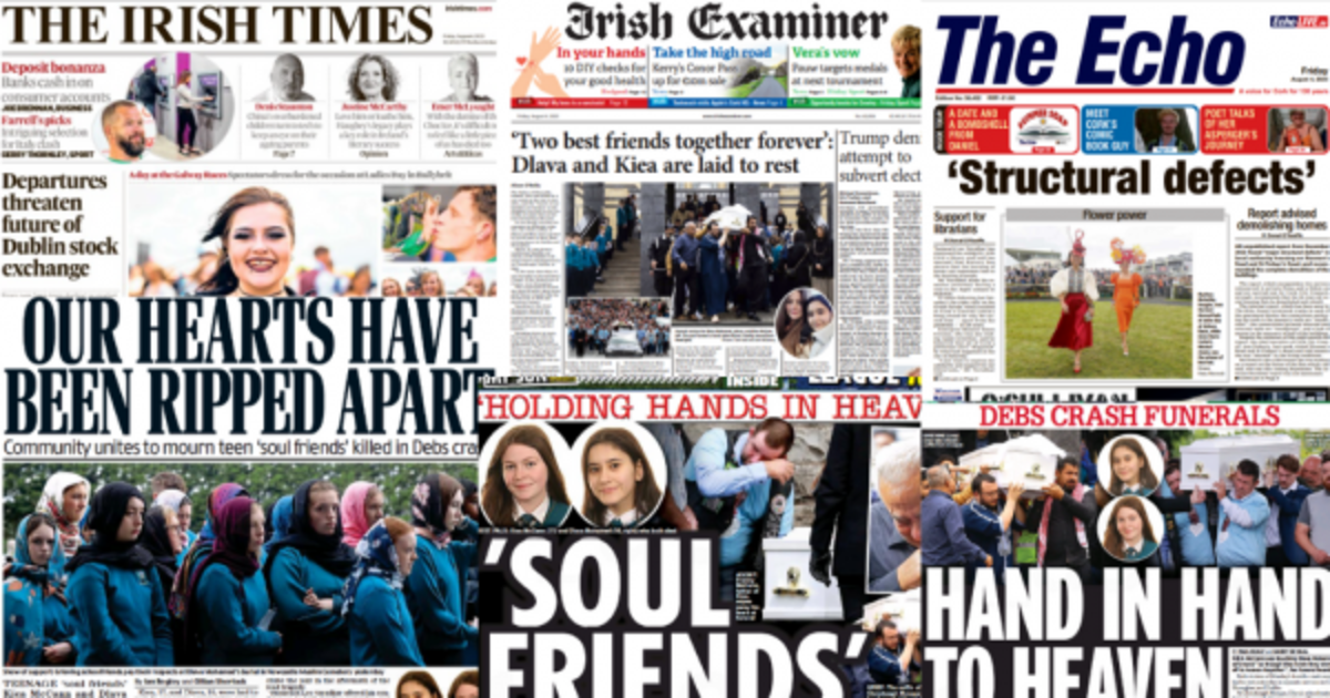 What the papers say: Friday's front pages - Vimarsana News