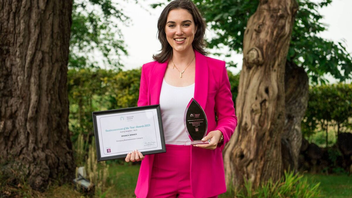 Winning business award has added fire to my belly...