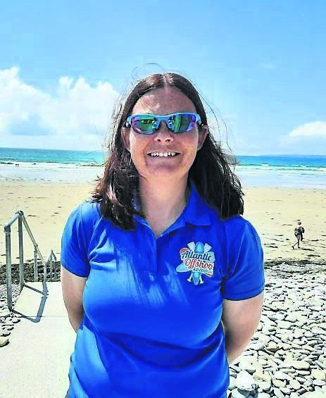 Aileen Mann, of Atlantic Offshore Adventures in Garrettstown Aileen Mann, of Atlantic Offshore Adventures in Garrettstown