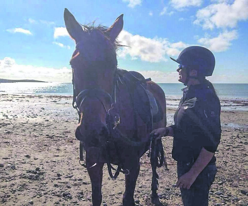 Aileen Mann, of Atlantic Offshore Adventures in Garrettstown, has had a lifelong love of horse riding Aileen Mann, of Atlantic Offshore Adventures in Garrettstown, has had a lifelong love of horse riding