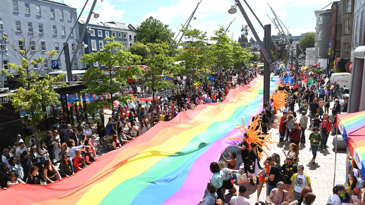 Cork Pride Pictures: 'Love who you want to love. Be who you want to be'