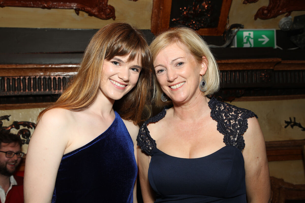 Fiona Buckley and Grett O'Connor at the film premiere of the new Irish film Homofónia which was screened at the Pavillion cinema in Cork. - Picture: David Creedon