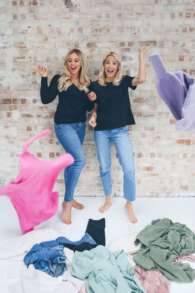 The Style Sisters are Gemma Lilly and Charlotte Reddington. The Style Sisters are Gemma Lilly and Charlotte Reddington.