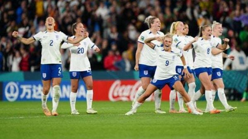 England overcome Lauren James red card to scrape past Nigeria on penalties England overcome Lauren James red card to scrape past Nigeria on penalties