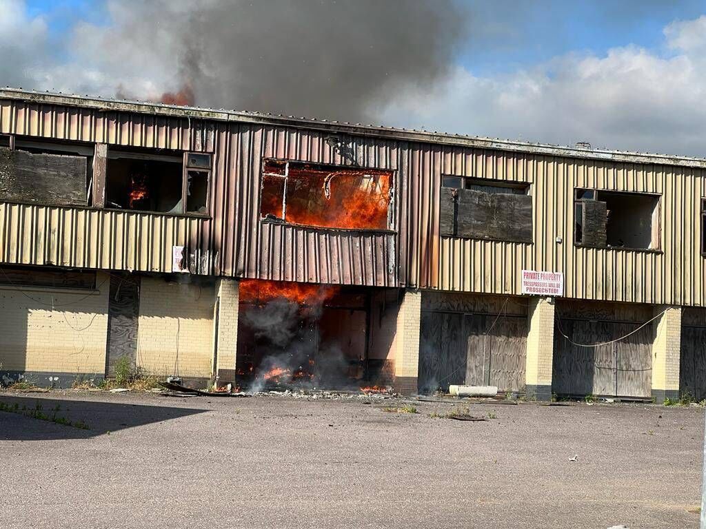 The former Sunset Ridge Hotel. The former Sunset Ridge Hotel.
