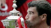 Roy Keane reunites with Manchester United to launch club’s third kit