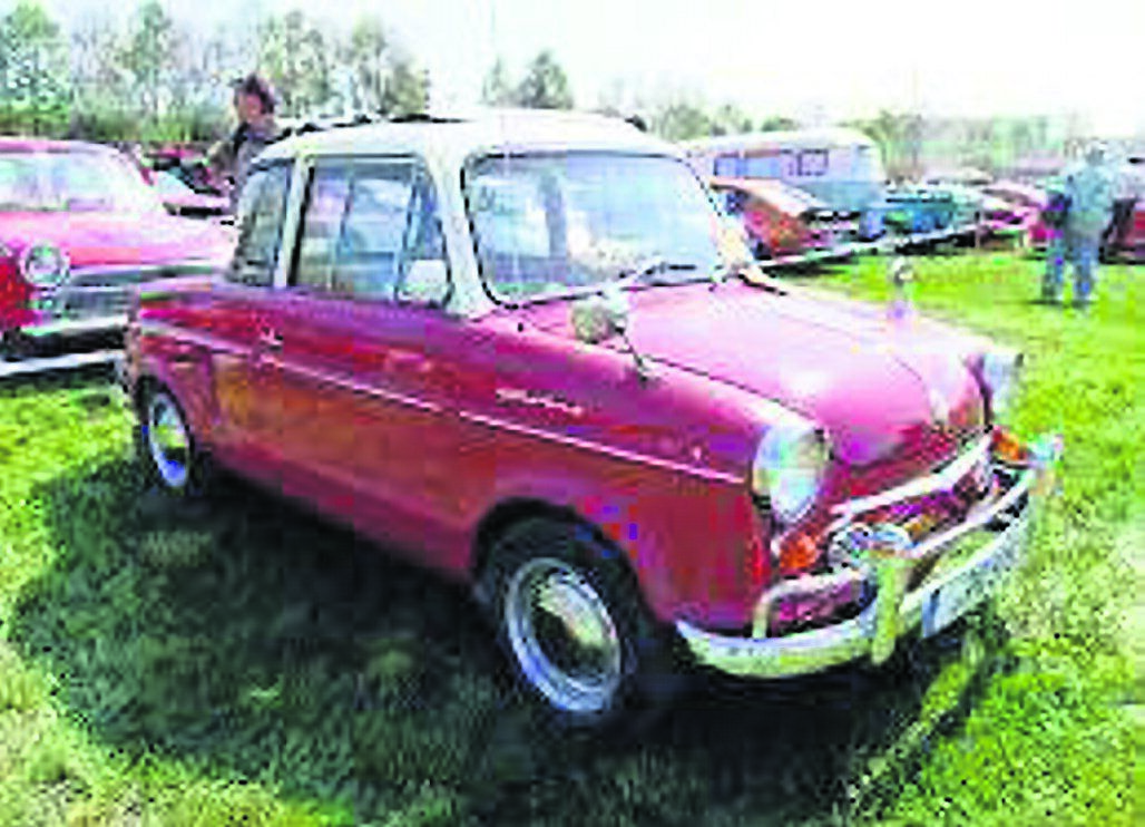 An NSU Prinz 1957 car. 