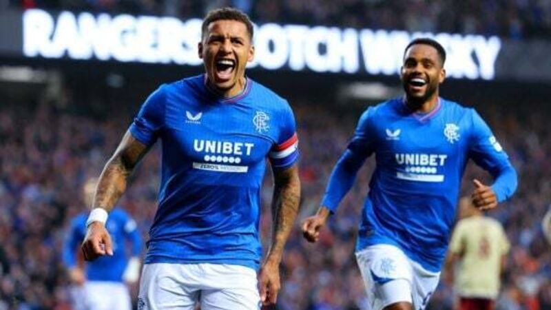 Rangers left with work to do after narrow win over 10-man Servette