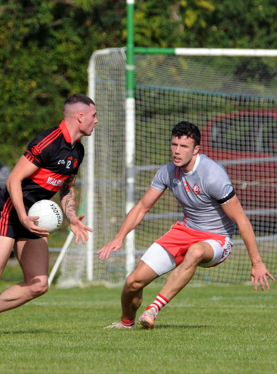 Mitchelstown's Seán Walsh being challenged by Dromtarriffe's Adam Buckley in the IAFC at Kanturk last season. Walsh is an integral part of Mitchelstown's team. Picture: Denis Minihane Mitchelstown's Seán Walsh being challenged by Dromtarriffe's Adam Buckley in the IAFC at Kanturk last season. Walsh is an integral part of Mitchelstown's team. Picture: Denis Minihane
