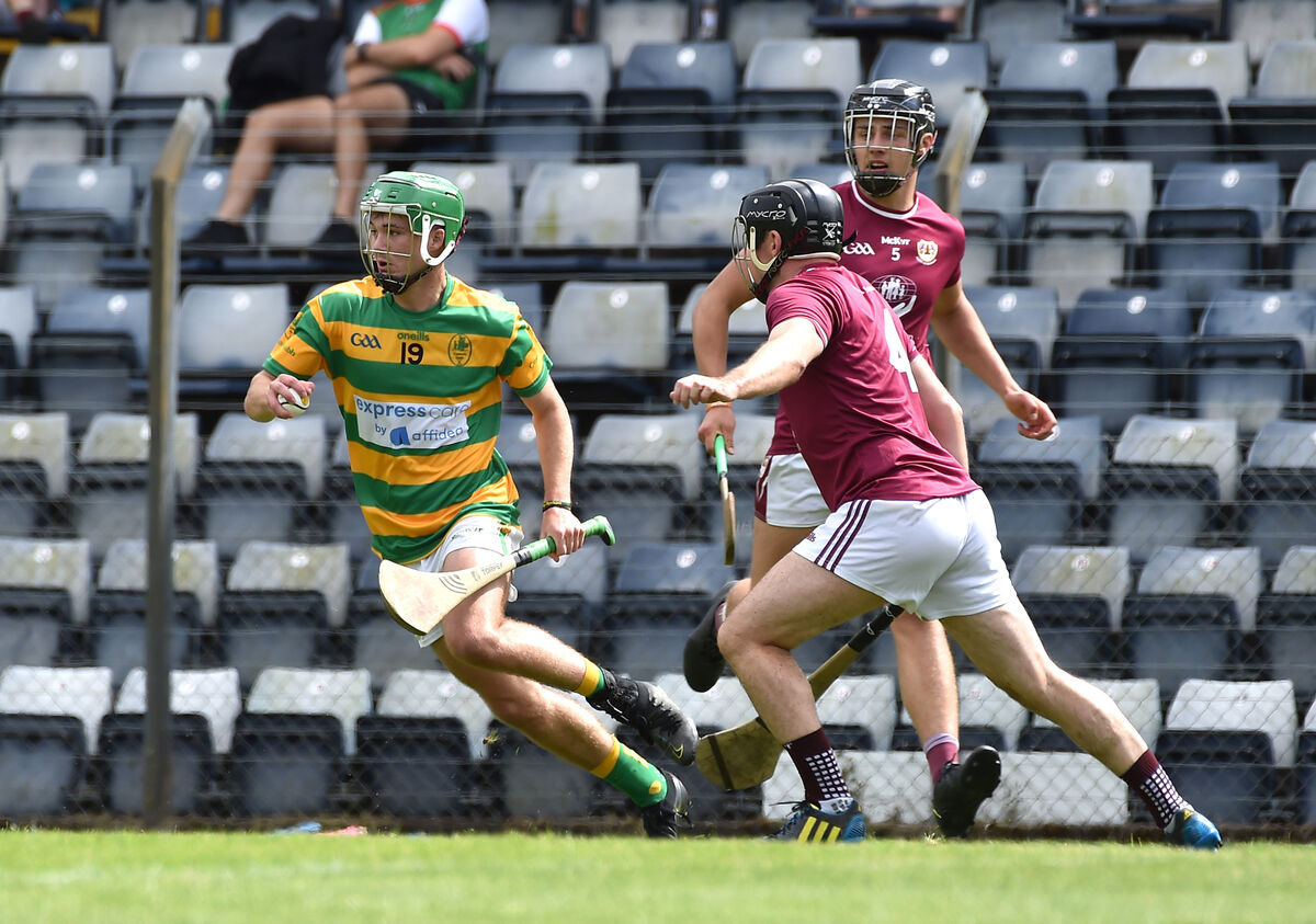 Peter Linehan of Blackrock looking to go past Bishopstown's Diarmuid Lester during the Co-op SuperStores Cork Premier SHC game at Páirc Uí Rinn. Picture: Dan Linehan Peter Linehan of Blackrock looking to go past Bishopstown's Diarmuid Lester during the Co-op SuperStores Cork Premier SHC game at Páirc Uí Rinn. Picture: Dan Linehan