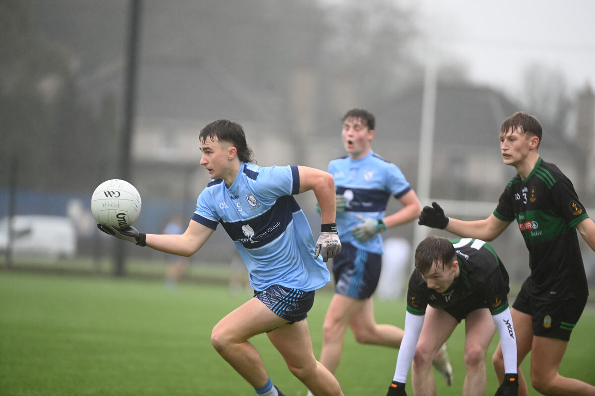Olan O'Donovan - seen here in football action for Clonakilty Community College - scored 1-5 as Barryroe beat Kilbrittain. Picture: Larry Cummins Olan O'Donovan - seen here in football action for Clonakilty Community College - scored 1-5 as Barryroe beat Kilbrittain. Picture: Larry Cummins