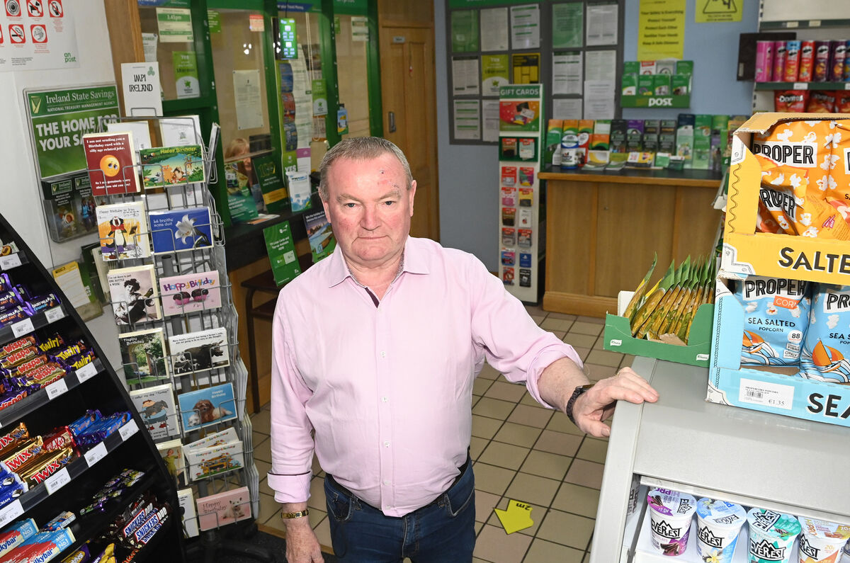 Ted Burke, postmaster at Liscarroll post office . Picture; Eddie O'Hare Ted Burke, postmaster at Liscarroll post office . Picture; Eddie O'Hare