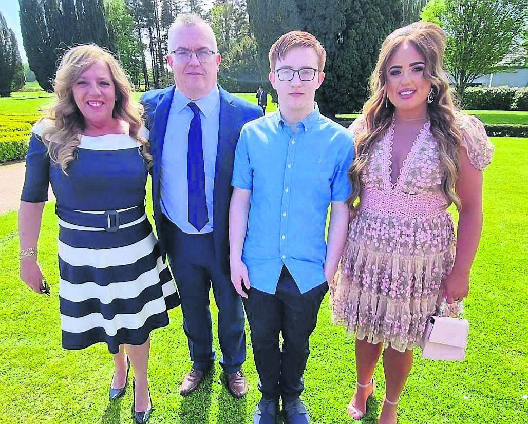 The Casey family from left including Sylvia, Trevor, Craig and Laurey who are planning a 21st birthday for the late toddler James who is remembered as a wonderful sibling and son. The Casey family from left including Sylvia, Trevor, Craig and Laurey who are planning a 21st birthday for the late toddler James who is remembered as a wonderful sibling and son.