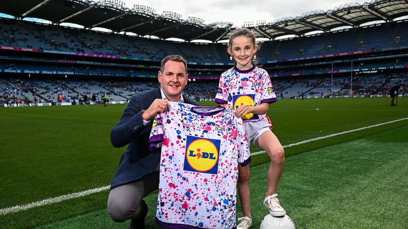 Seven-year-old Cork girl wins Lidl Ladies Gaelic Football 50th anniversary jersey design competition Seven-year-old Cork girl wins Lidl Ladies Gaelic Football 50th anniversary jersey design competition