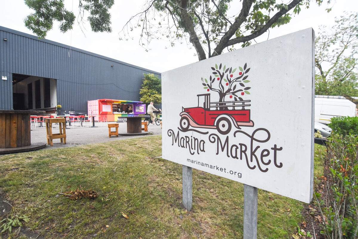 The Marina Market, situated in the Cork Docklands. Picture: Cian O'Regan.