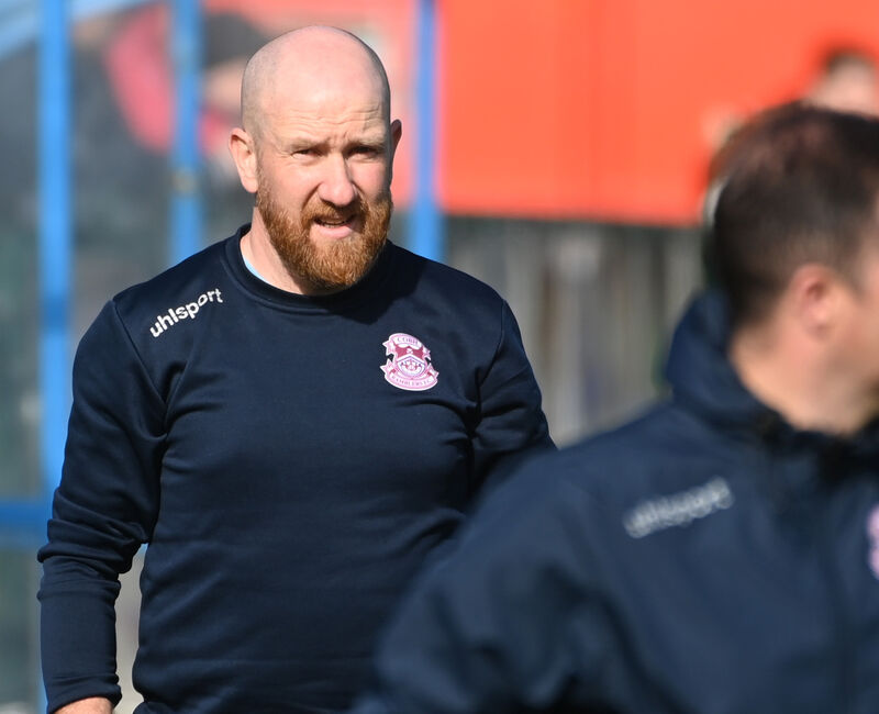 Jason Abbott was full of praise for Ramblers manager Shane Keegan and his coaching team. Picture: Eddie O'Hare Jason Abbott was full of praise for Ramblers manager Shane Keegan and his coaching team. Picture: Eddie O'Hare