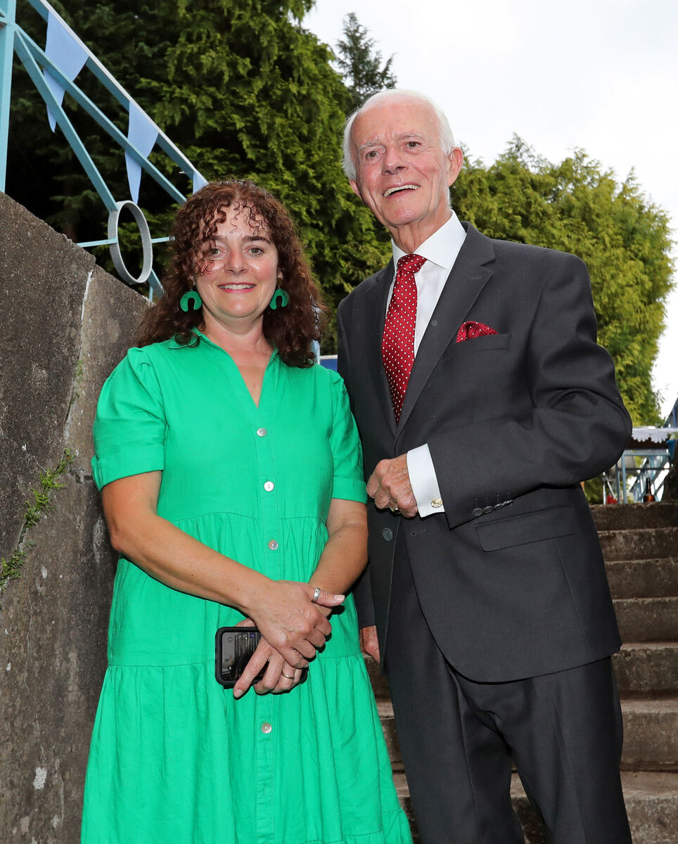 Colette Fitzpatrick, Shrine Coordinator and Paddy O'Brien. Picture: Jim Coughlan. Colette Fitzpatrick, Shrine Coordinator and Paddy O'Brien. Picture: Jim Coughlan.