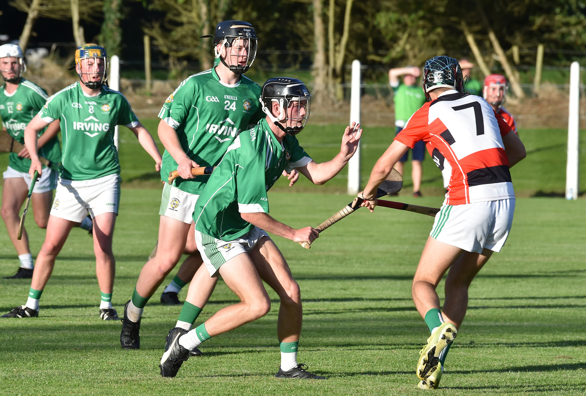 Ballincollig have far too much firepower in their big win over Aghada ...