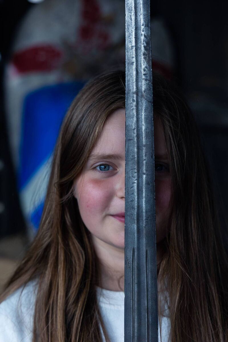 Saoirse Kane at King John's Castle Limerick. Pictures: Darragh Kane