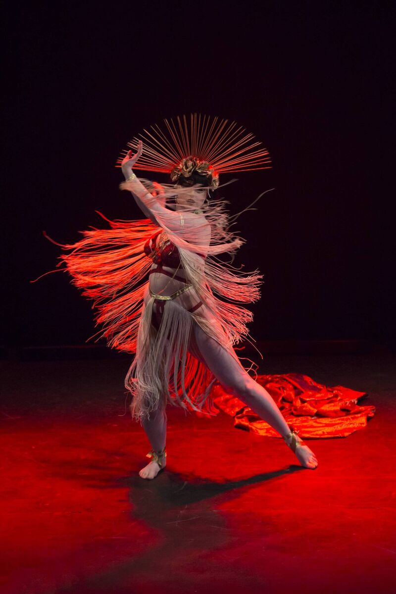 Alice Apparently- Cork Burlesque Festival Gala Show. Pic: Ankie Janssen