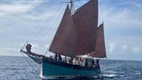 Ireland's tradition of training teens to sail continues on the Brian Ború