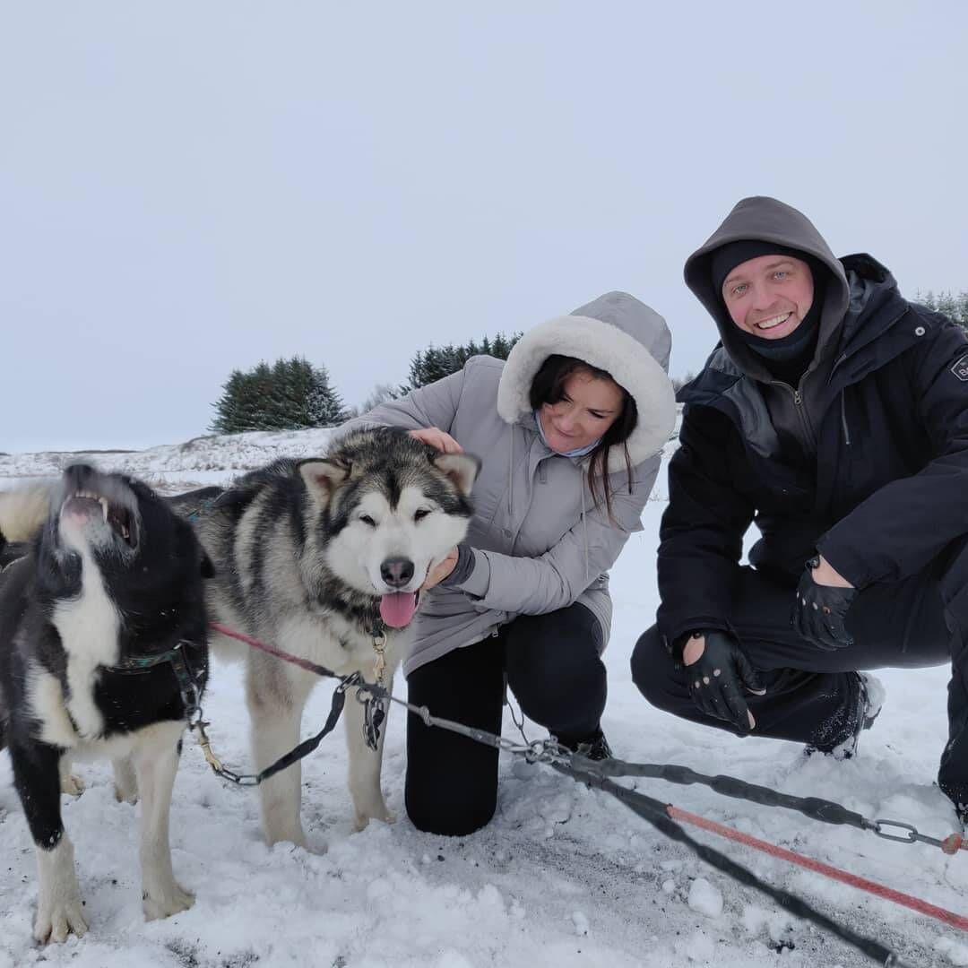 Sue-Ellen Carroll and Pawel Nowak who have travelled the world together since meeting in 2017  Sue-Ellen Carroll and Pawel Nowak who have travelled the world together since meeting in 2017
