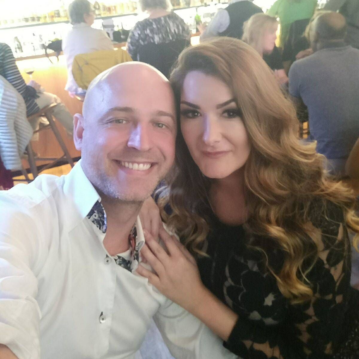 Sue-Ellen and Pawel Nowak, who travelled to Lanzarote together for their third date, enjoying a special date night together Sue-Ellen and Pawel Nowak, who travelled to Lanzarote together for their third date, enjoying a special date night together