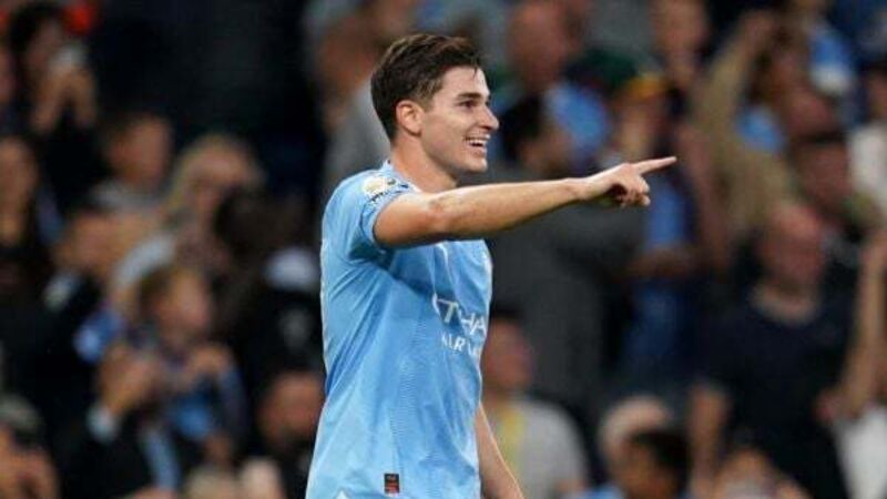 Julian Alvarez fires Manchester City to hard-fought win over Newcastle Julian Alvarez fires Manchester City to hard-fought win over Newcastle