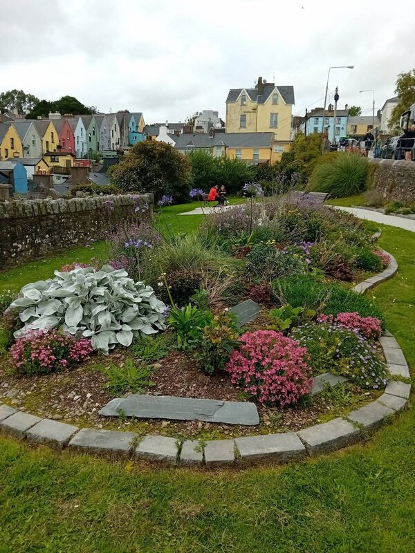 A display on the Garden of Reflection.