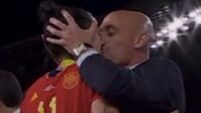 Spain's soccer chief apologises for kissing World Cup winner Jenni Hermoso