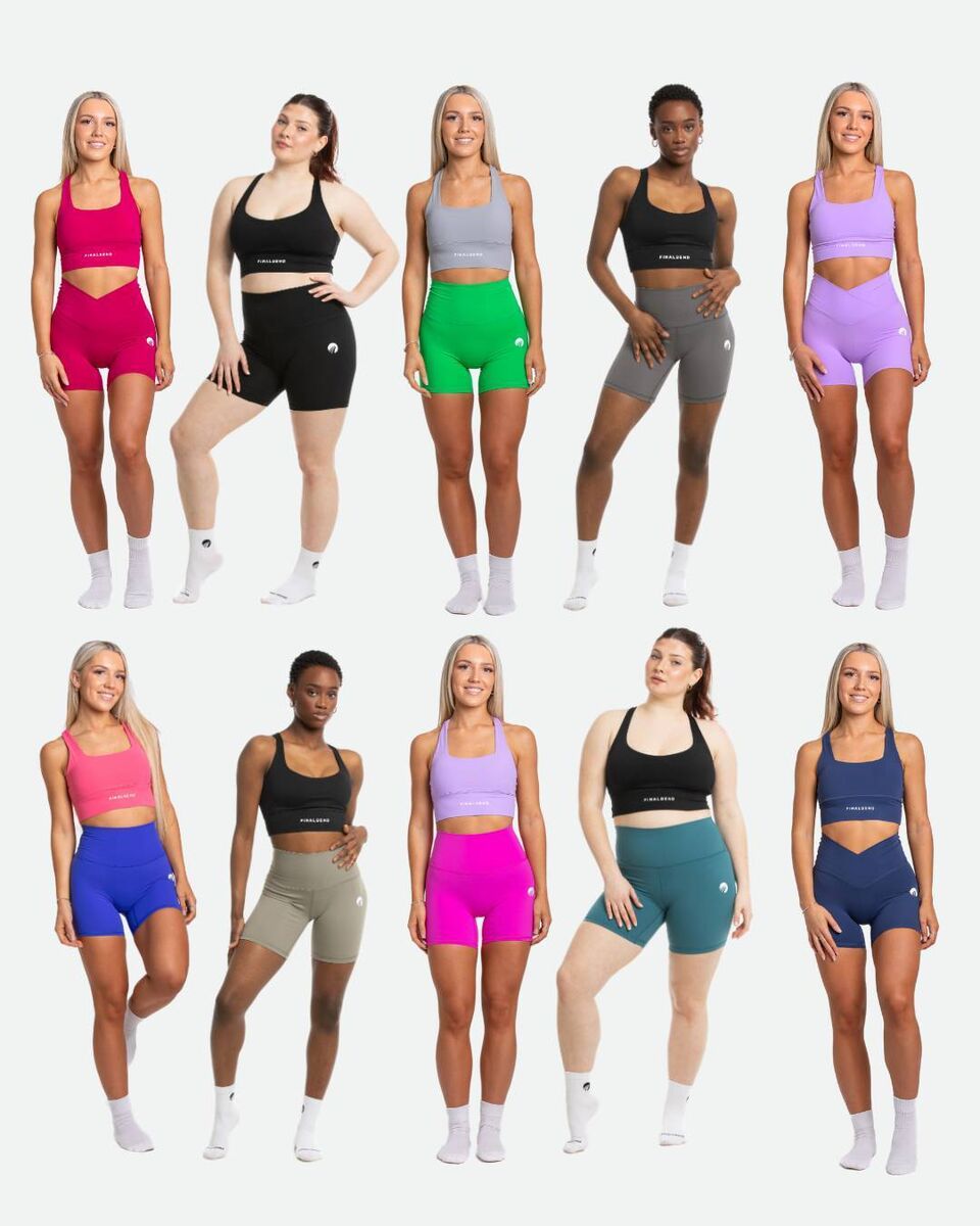 Some of the sportswear from FinalBend. Some of the sportswear from FinalBend.