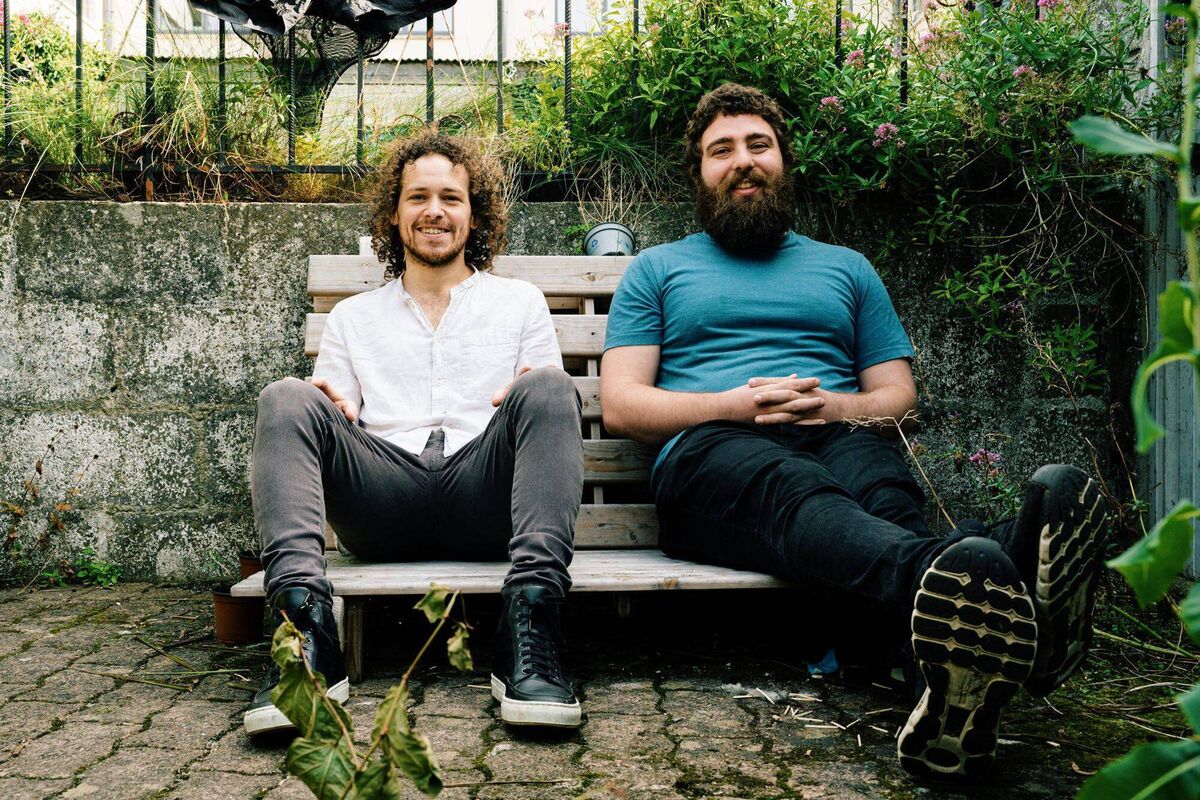 Eoghan Ó Ceannabháin (right) is a singer, songwriter and multi-instrumentalist. With Ultan O'Brien (left). Picture: Andre Aravena Eoghan Ó Ceannabháin (right) is a singer, songwriter and multi-instrumentalist. With Ultan O'Brien (left). Picture: Andre Aravena