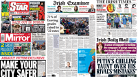What the papers say: Friday's front pages