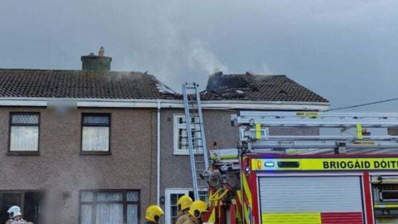 Houses set on fire in west Dublin after lightning strike