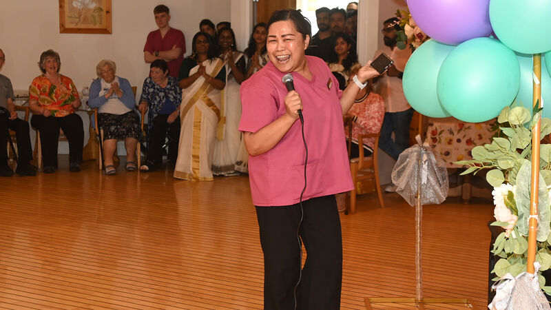 Pictures: Residents in Fermoy home enjoy multicultural show of music and dance