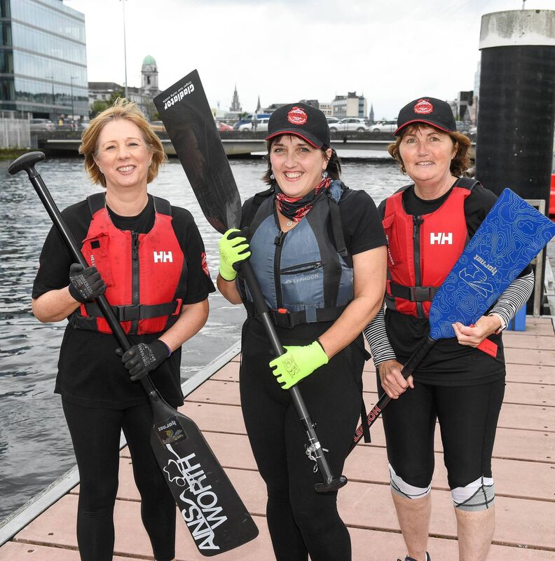 Adele Flynn, Lucia Fitzell and Yvonne Williamson.