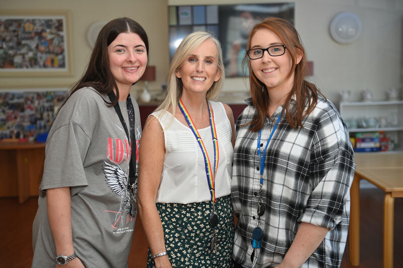 Katie Punch, social care worker, Lorna Hughes, acting CEO and Margurite O'Sullivan, social care worker at Abode (Doorway to Life - Skehard Rd, Kilbrack Grove, Mahon, Cork. Picture Dan Linehan