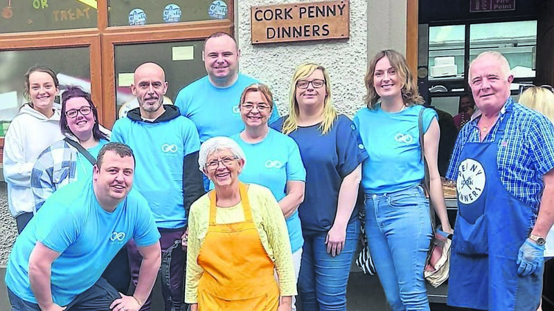 Turas Nua ‘give back’ to Cork Penny Dinners