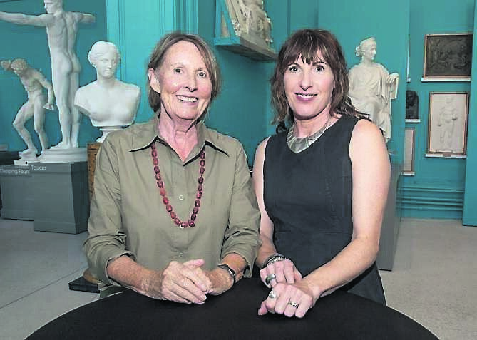 Kay Harte and Dyane Hanrahan attending the launch.