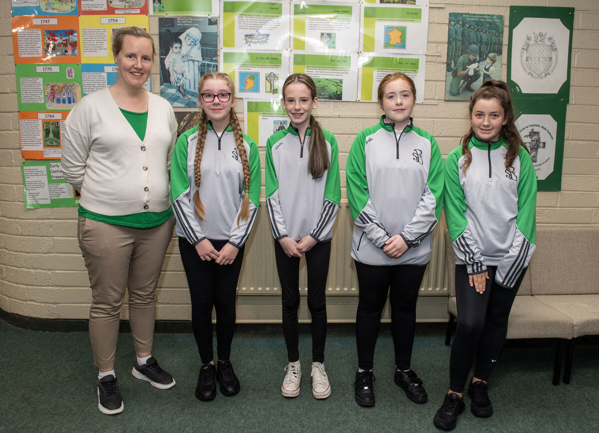 First year pupils of Presentation Secondary School, Ballyphehane, Cork pictured with Guidance Counsellor Aoife Coughlan. Included are Ruby Jackson, Lara Ring, Emelia Lyons and Sophie Colman-Haines. Picture: Dan Linehan First year pupils of Presentation Secondary School, Ballyphehane, Cork pictured with Guidance Counsellor Aoife Coughlan. Included are Ruby Jackson, Lara Ring, Emelia Lyons and Sophie Colman-Haines. Picture: Dan Linehan