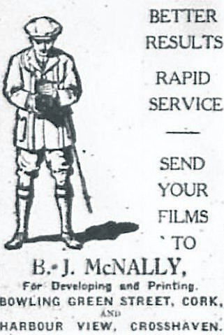 Ad in the Echo on Sept 1, 1923