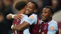Aston Villa ease into Conference League group stage with win over Hibernian